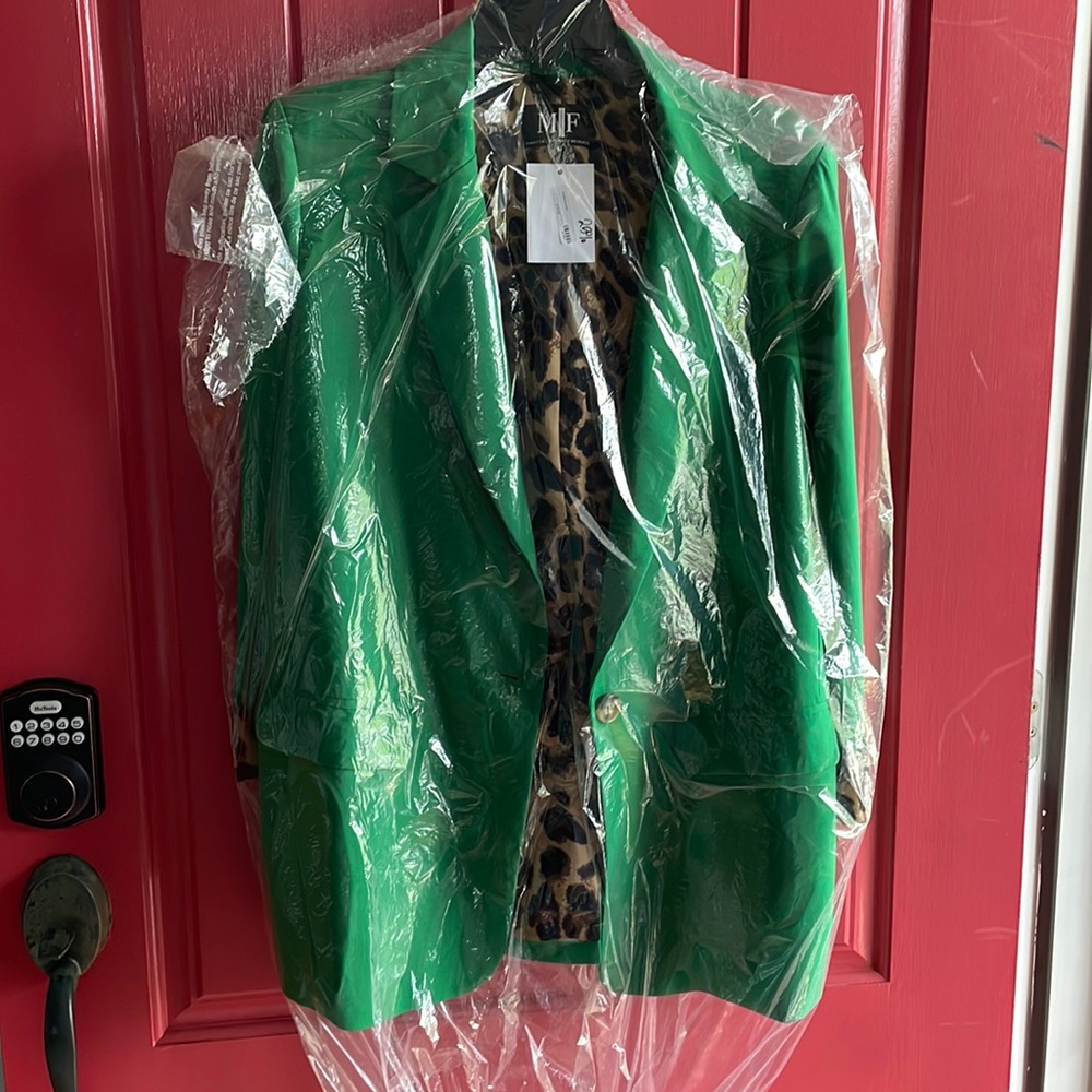 Never Worn Bedazzle Tiger Blazer
